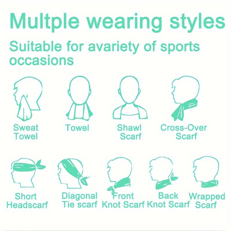 Cooling Towel - Ice Towel for Neck & Face | Instant Relief for Sports & Outdoor