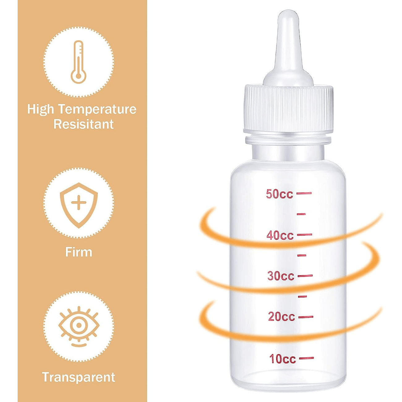 Mini Pet Nursing Bottle Kit - 17-Piece Feeding Set for Puppies, Kittens & Small Animals