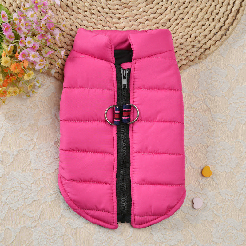 Mini Waterproof Pet Jacket - Winter Warm Dog Coat for Small Dogs & Cats