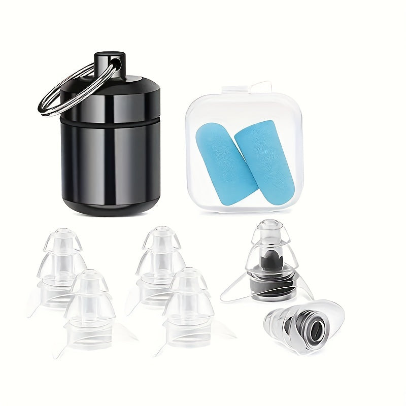 Waterproof Mini Pill Organizer Keychain - Portable Metal Medicine Holder