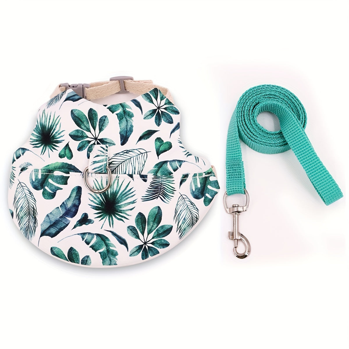 Mini Breathable Rabbit Harness & Leash Set - Soft Pet Harness for Small Animals