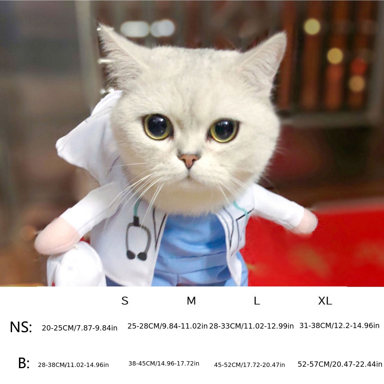 Mini Pet Policeman Costume and more - Adorable Police Outfit with Hat for Dogs & Cats