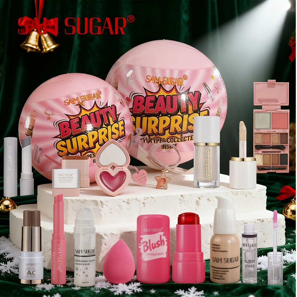 Mini Makeup Gift Set - 8/11 Piece Cosmetics Collection Sphere