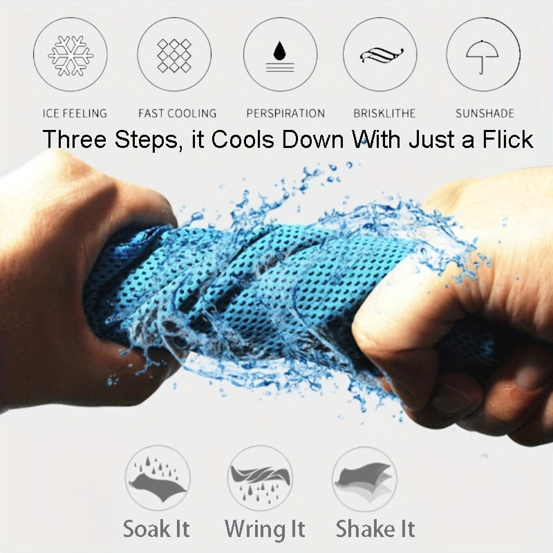 Cooling Towel - Ice Towel for Neck & Face | Instant Relief for Sports & Outdoor