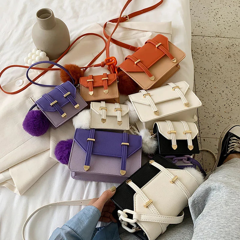 Summer Hit Colour Small and Mini Bag Handbag Leather Crossbody Bags