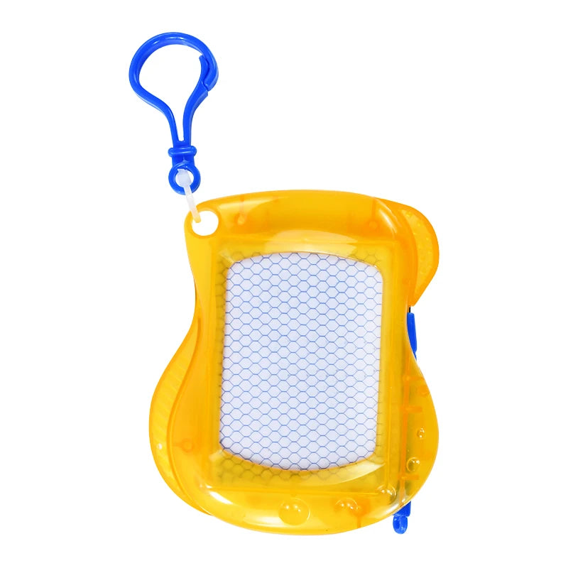 Mini Magnetic Drawing Board with Keychain - Erasable Doodle Pad for Kids