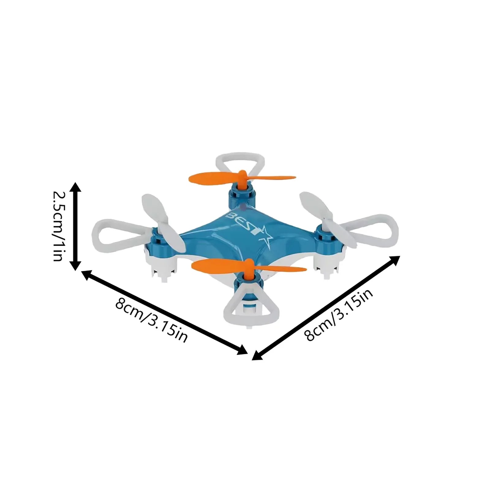 Mini Pocket Drone - Remote Control Quadcopter with Altitude Hold