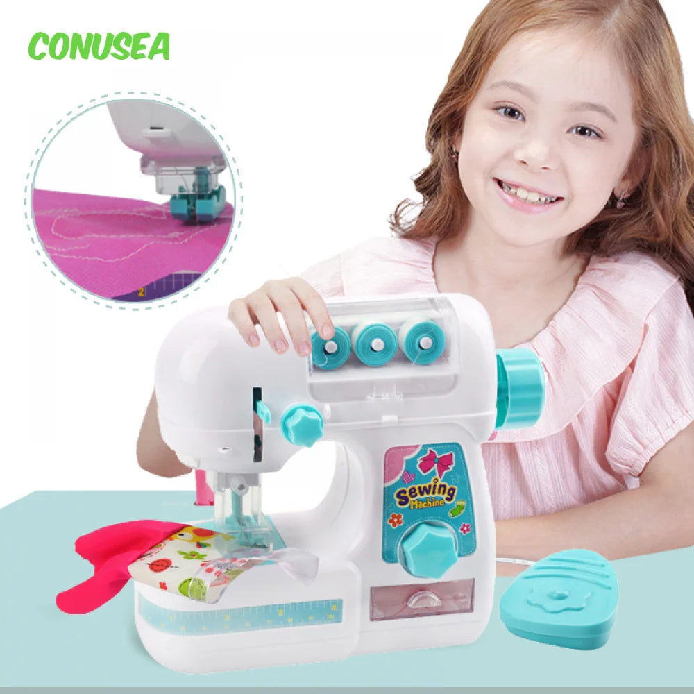 Mini Electric Sewing Machine Toy - Educational Activity Play