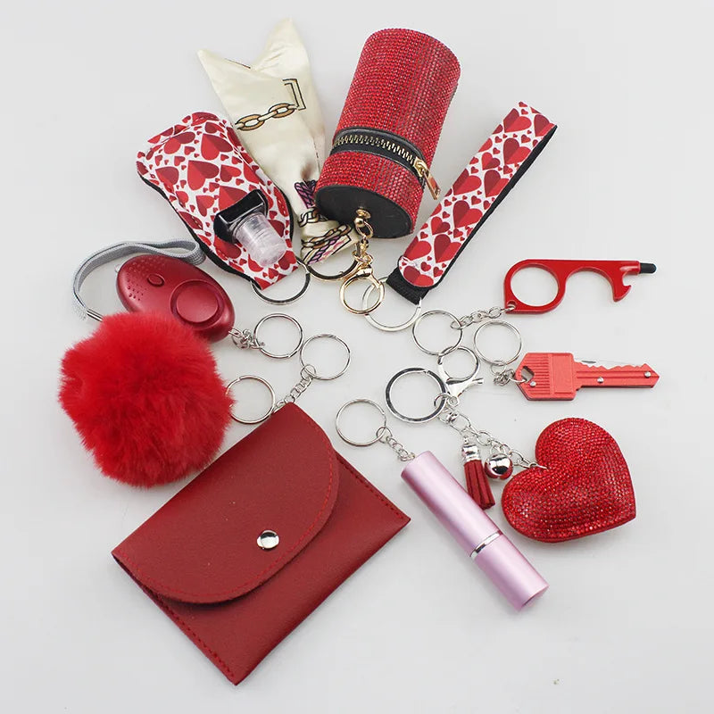 Safety Keychain Full Set – Personal Alarm &amp; Self‑Defence Accessories for Women