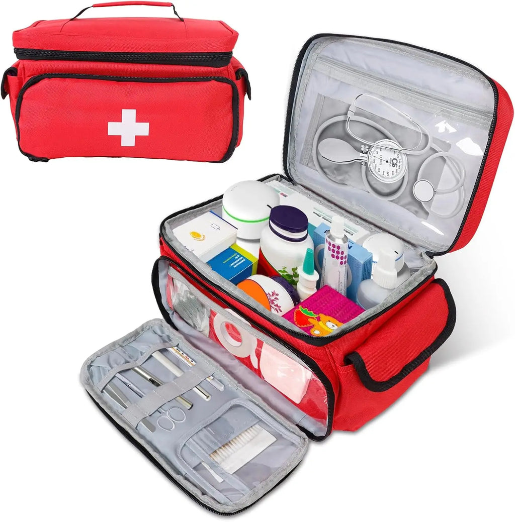 Mini Portable First Aid Kit – Compact Emergency Essentials for Home, Car, Travel