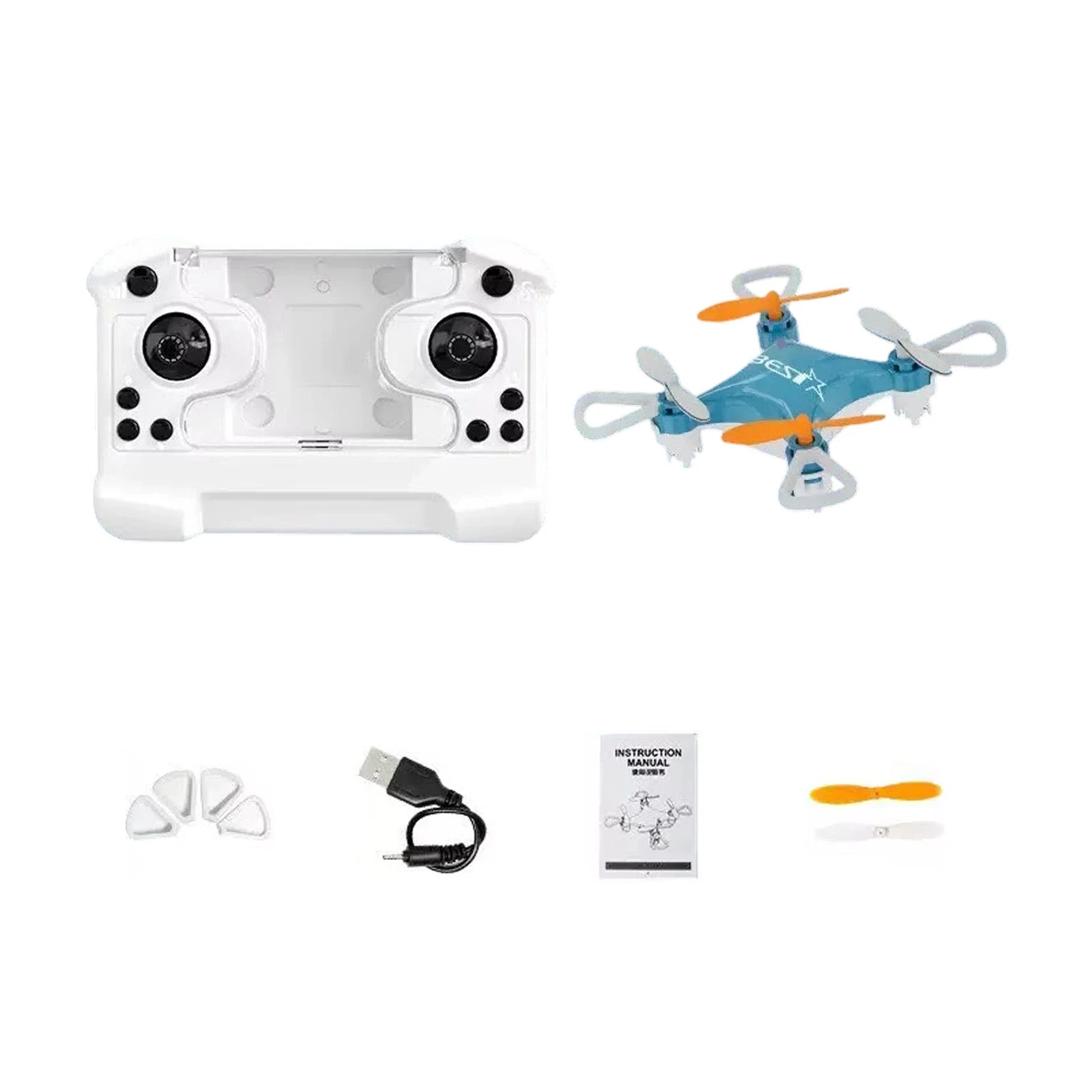Mini Pocket Drone - Remote Control Quadcopter with Altitude Hold