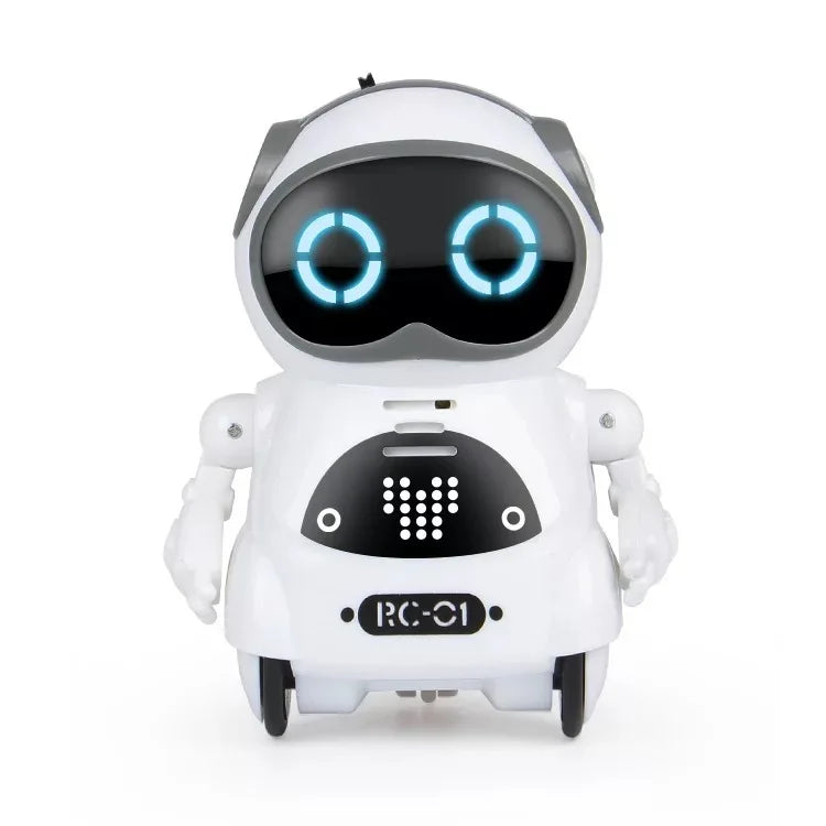 Mini Voice Controlled Robot Toy - Interactive Smart Gadget for Kids