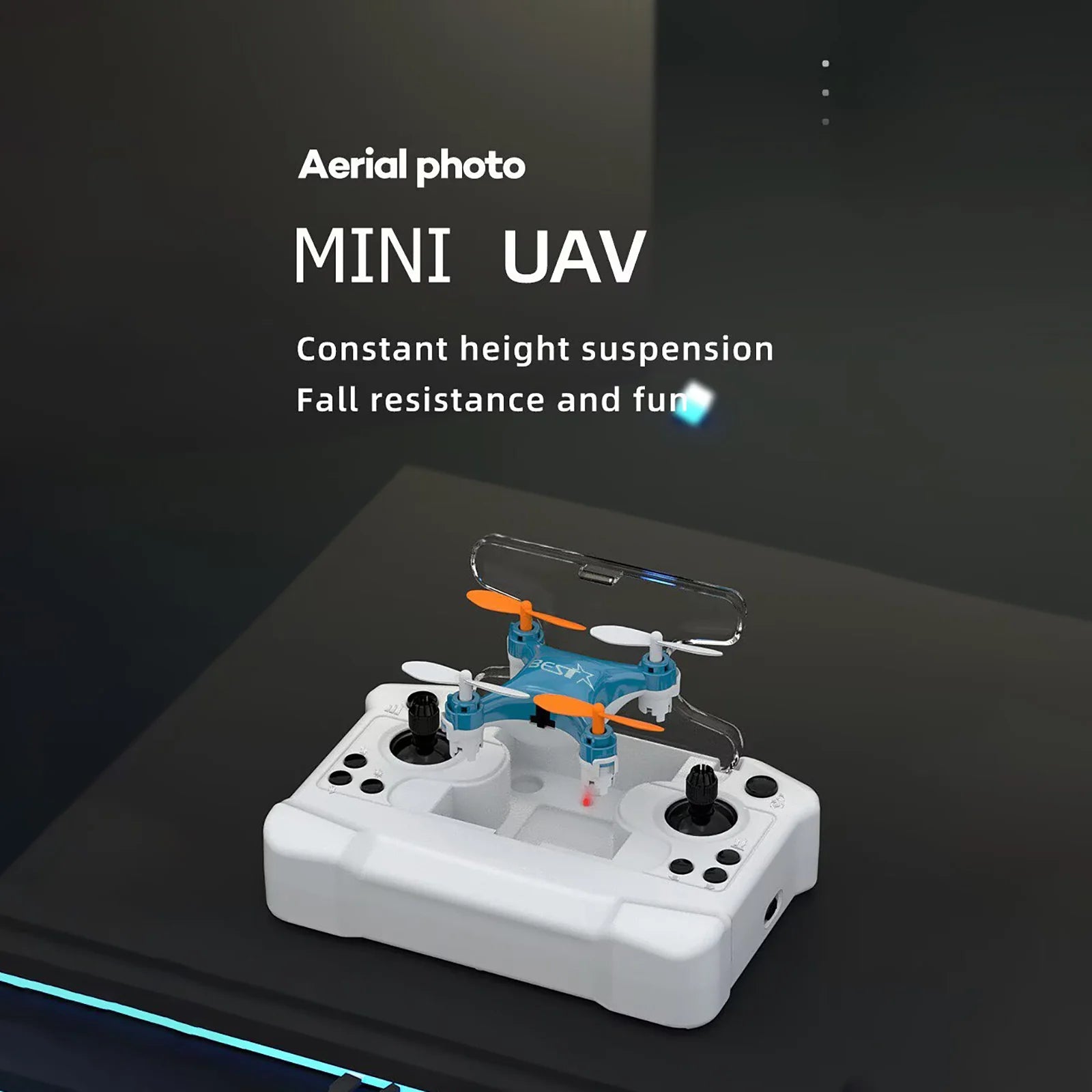 Mini Pocket Drone - Remote Control Quadcopter with Altitude Hold