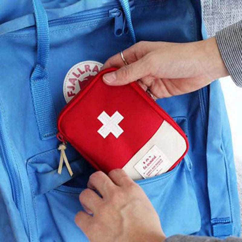 Mini Portable First Aid Kit – Compact Emergency Essentials for Home, Car, Travel