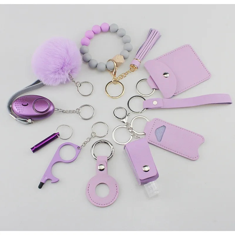 Safety Keychain Full Set – Personal Alarm &amp; Self‑Defence Accessories for Women