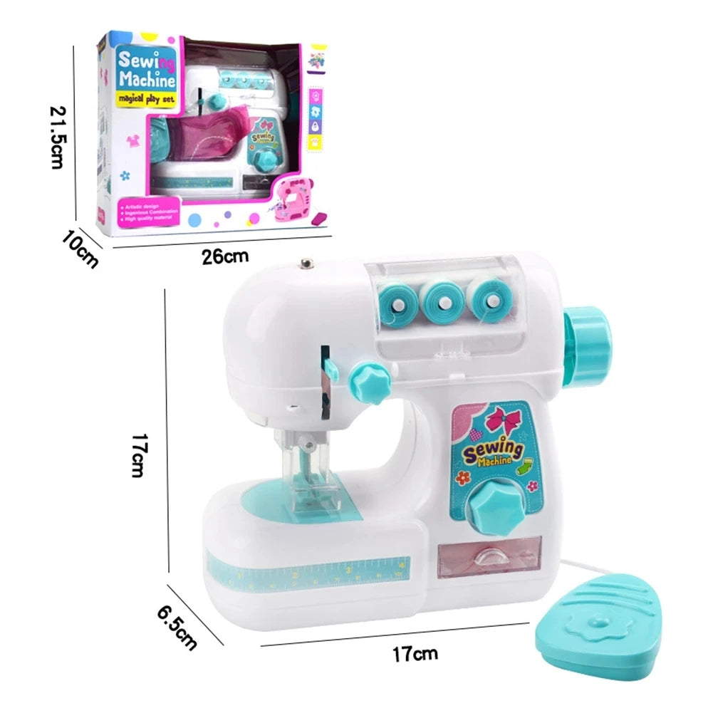 Mini Electric Sewing Machine Toy - Educational Activity Play