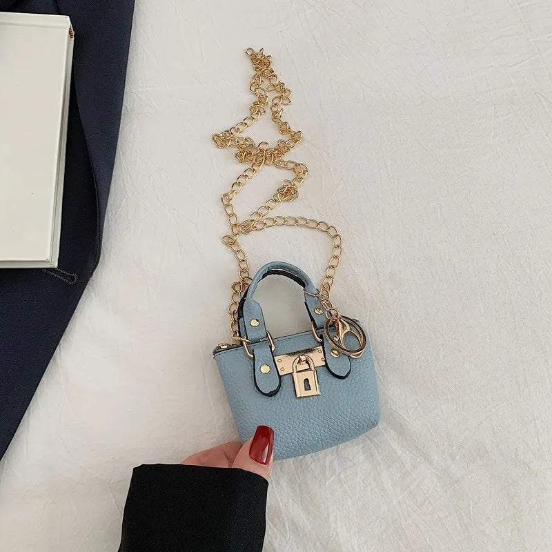 Mini Square Crossbody Bag - Compact Shoulder Bag for Women