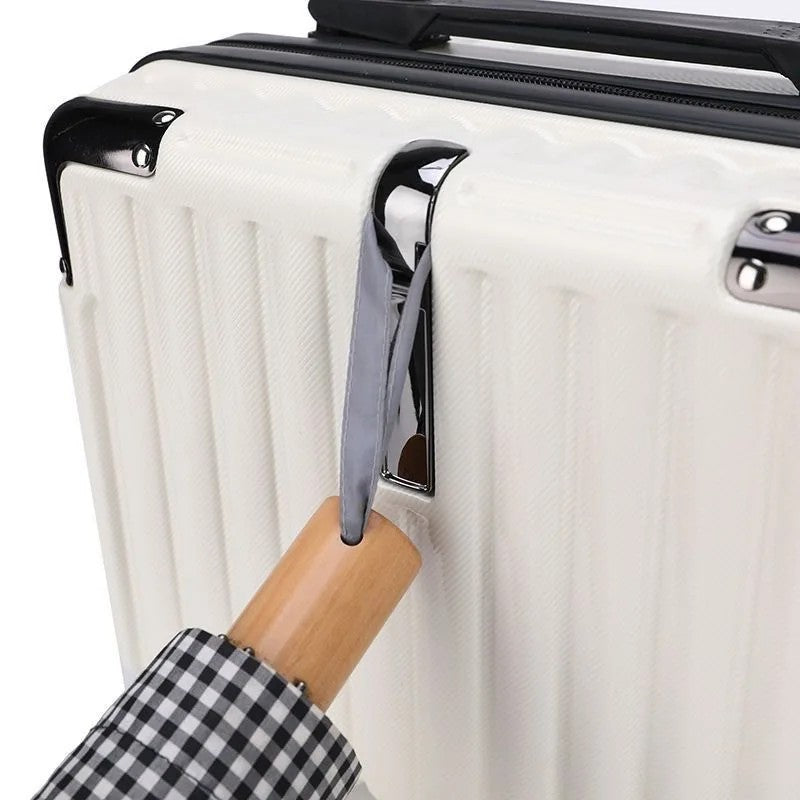 Mini Silver Travel Backpack - 14 Inch Laptop Bag with Shoulder Strap