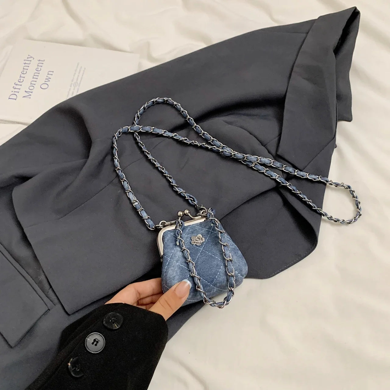 Mini Crossbody Bag - Compact Designer Shoulder Bag for Travel & Everyday