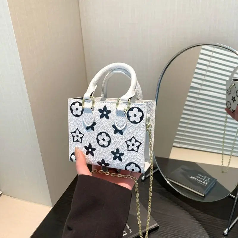 Mini Crossbody Bag - Compact Printed Shoulder Bag for Travel & Everyday