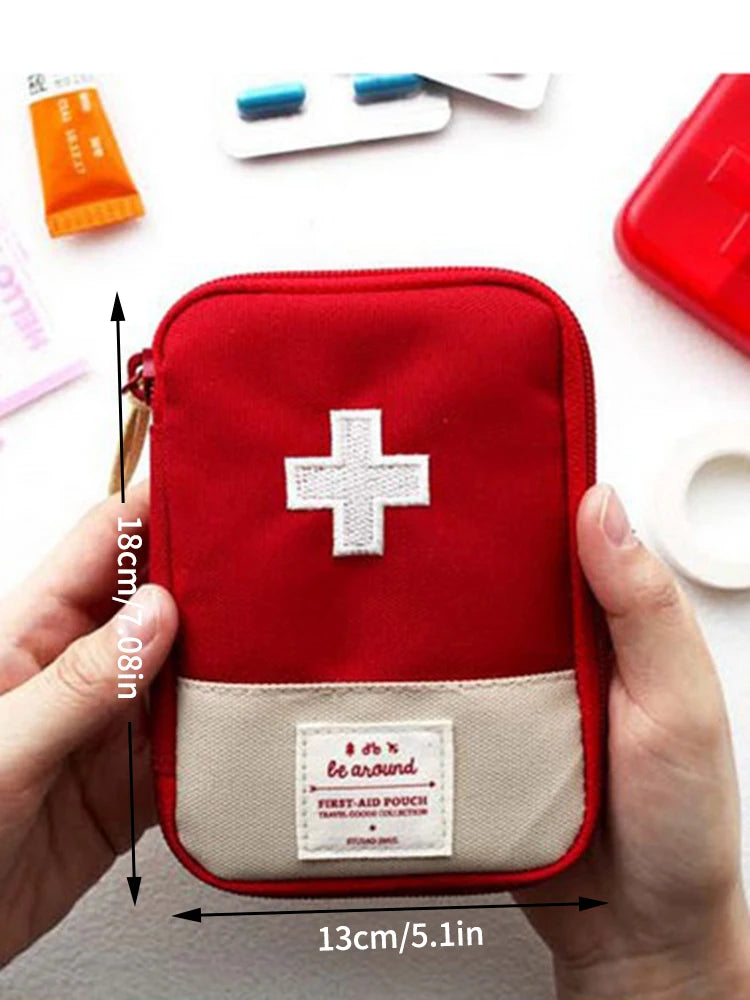 Mini Portable First Aid Kit – Compact Emergency Essentials for Home, Car, Travel