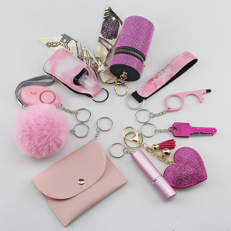 Safety Keychain Full Set – Personal Alarm &amp; Self‑Defence Accessories for Women