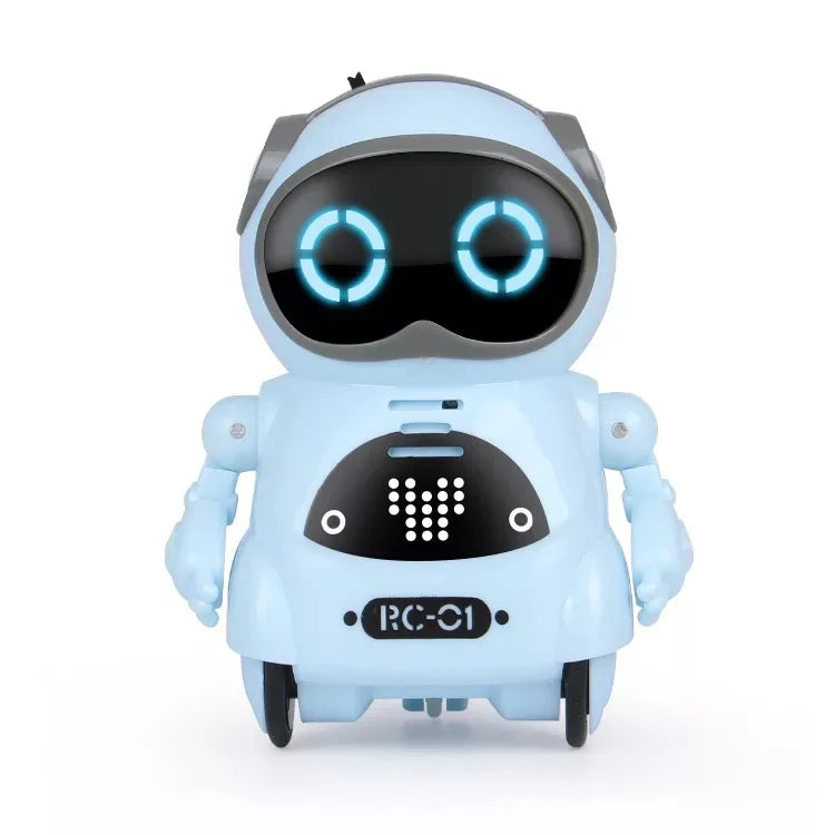 Mini Voice Controlled Robot Toy - Interactive Smart Gadget for Kids