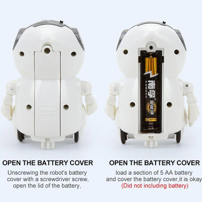 Mini Voice Controlled Robot Toy - Interactive Smart Gadget for Kids
