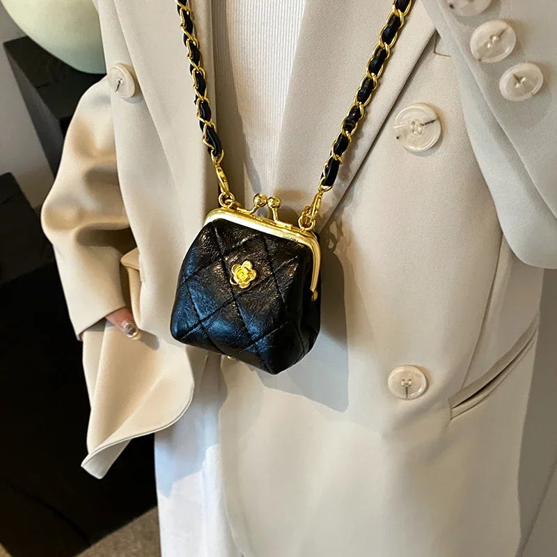 Mini Crossbody Bag - Compact Designer Shoulder Bag for Travel & Everyday