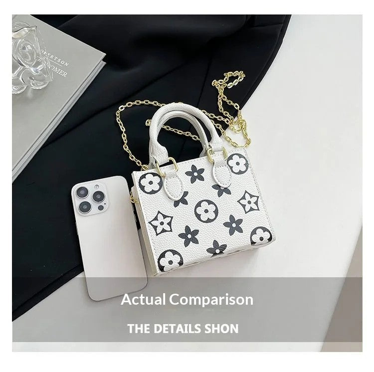 Mini Crossbody Bag - Compact Printed Shoulder Bag for Travel & Everyday