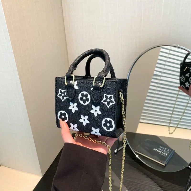 Mini Crossbody Bag - Compact Printed Shoulder Bag for Travel & Everyday