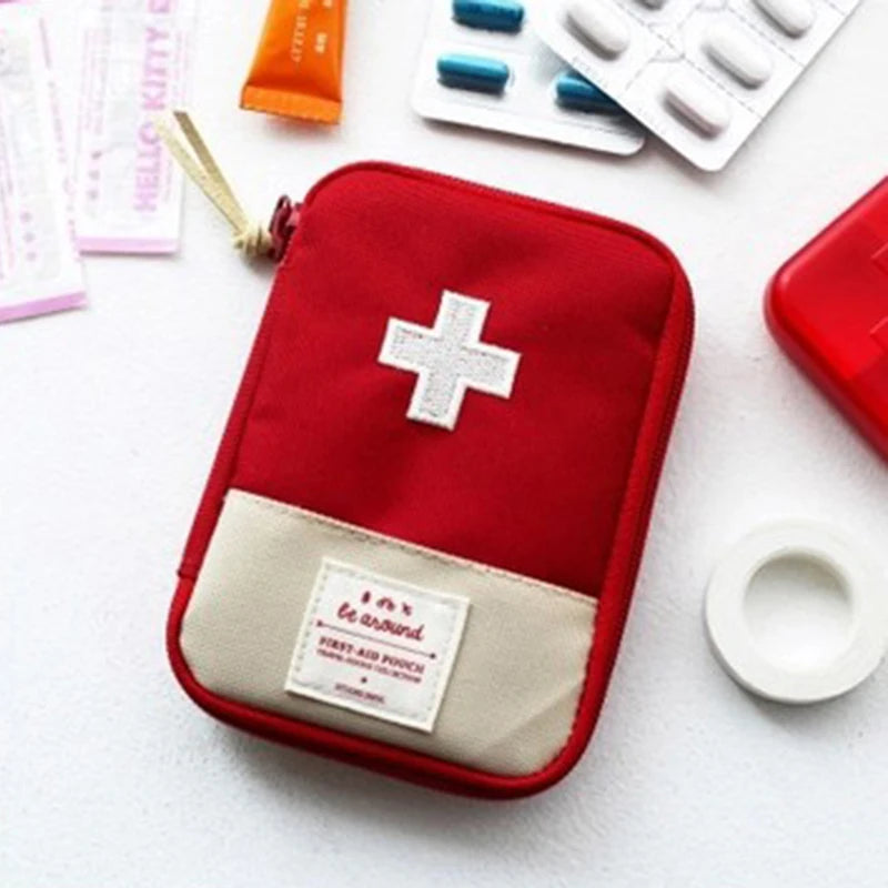 Mini Portable First Aid Kit – Compact Emergency Essentials for Home, Car, Travel