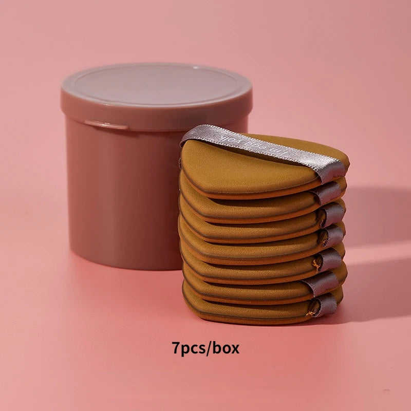 Strawberry Makeup Sponge Set - 7 Pack Double-Sided Beauty Blender Puffs