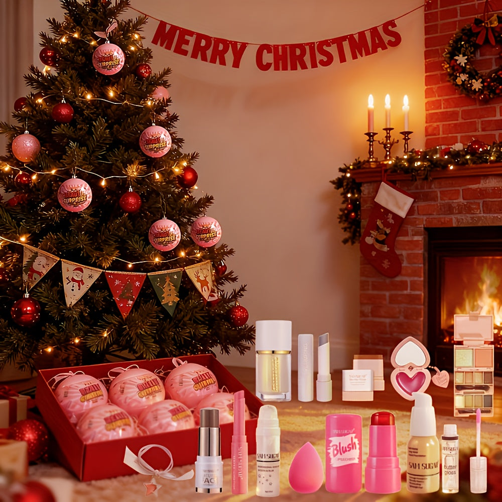 Mini Makeup Gift Set - 8/11 Piece Cosmetics Collection Sphere