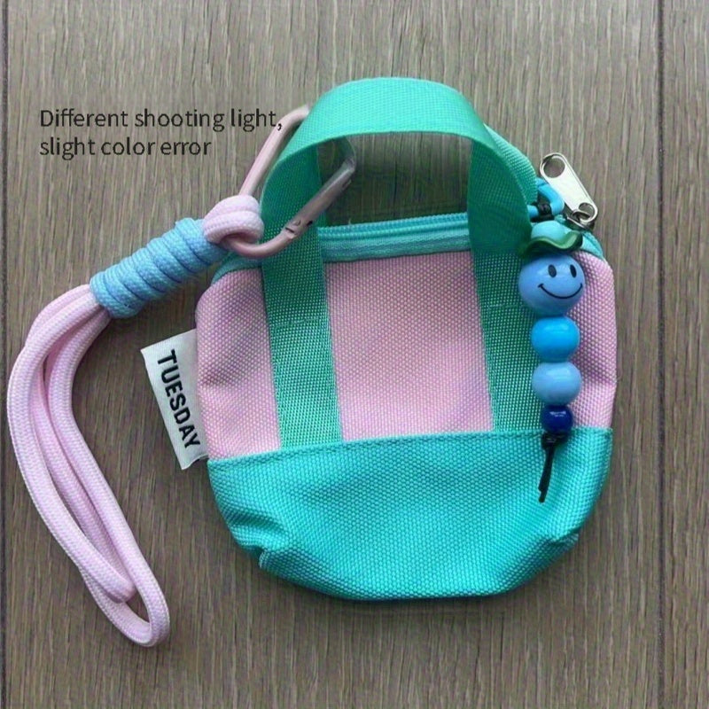 Cute Dopamine Mini Purse - Pink Character Crossbody Bag