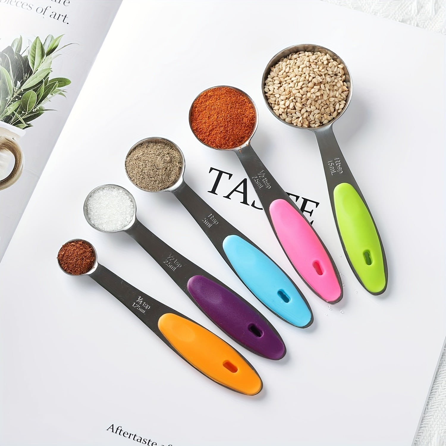 Measuring Cups & Spoons Set - 5/8/13 Piece Kitchen Tool Kit