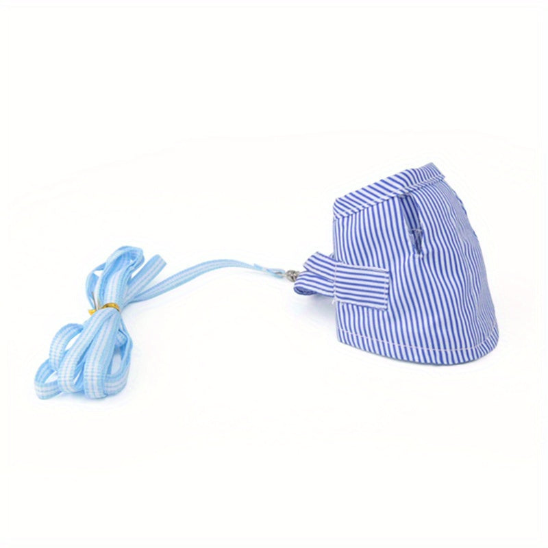 Mini Bunny Harness & Leash Set - Small Pet Walking Harness for Rabbits & Guinea Pigs